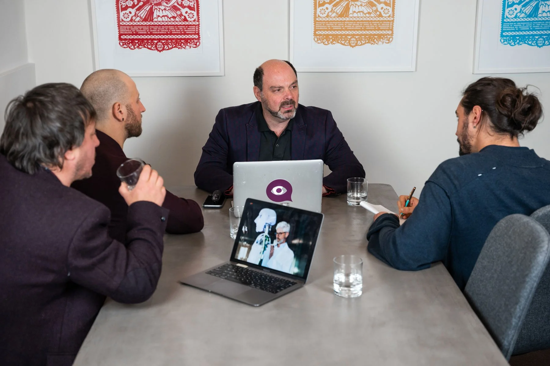 Morris Misel in an executive advisory session with senior leaders.